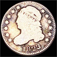 1823 Capped Bust Dime NICELY CIRCULATED