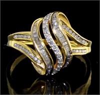 Genuine 1/2 ct Diamond Deigner Ring