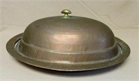 Copper Clad Cloche Serving Platter.