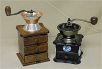 Adorable French Coffee Grinders.