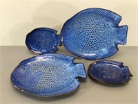 Ceramic Fish Plates -Sushi Anyone?