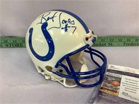 Bert Jones signed Baltimore Colts mini helmet