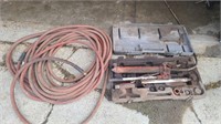 Hydraulic Porta Power and commercial water hose