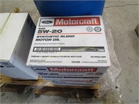 (2) Cases of Motorcraft 5W-20 Synthetic Blend
