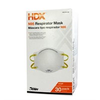 New lot of 30 HDX N95 respirator masks