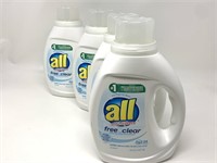 All laundry detergents 36 ounce each