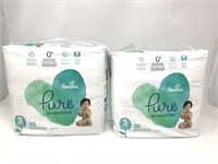 (2) Pampers Diapers Size 3, 26 Count - Pampers