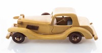 Handcrafted Wooden Vintage Toy / Model Car