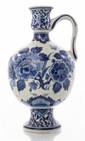Delft Blue & White Porcelain Vessel, 1960s