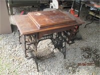 SINGER SEWING MACHINE TABLE ONLY