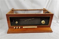 Koronette Stereo Radio Receiver Wood Case Large