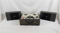 1960s Sony Tc-200 Reel-to-reel Tape Deck