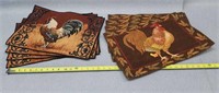 8- Rooster/ Chicken Placemats
