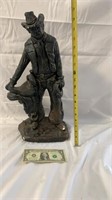 Florentine Art Studio Vintage Cowboy Sculpture