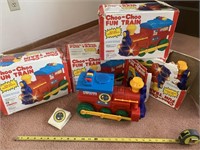 Set of 4 Choo-Choo Fun Train locomotives