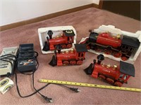 Set of 4 Bright Lite locomotives