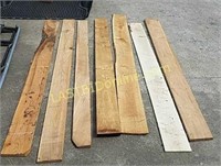 7 Rough Sawn Oak Boards