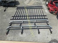 2 Handcrafted Pickup Truck Bed Rails, fence panel