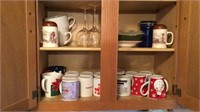 Mugs Cabinet Contents Only