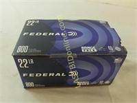 800 Rounds Federal .22 Long Rifle Ammo #1