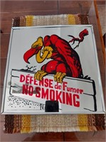 Pancarte défense de fumer