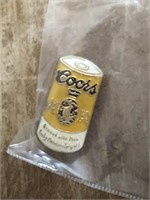 Pin Coors canette jaune