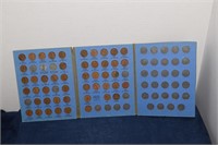 Partial Lincoln Head Cent Album w/ 51 Coins