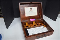Old Century Shut-The-Box Game in Wood Box