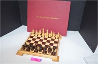 The Woodbridge Collection Wood Chess Men & Board