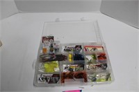 Tackle Tray Full of New Lures. Spinners, Jigs &