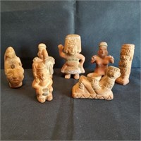 Clay Mayan/Aztec Mexican made U9B