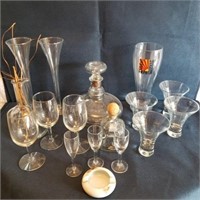Glassware, Vintage Decanter & More U9B
