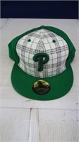 Phillies Green Baseball Cap Size 7 5/8