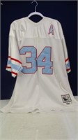 1980 Houston Oilers Jersey #34 Campbell