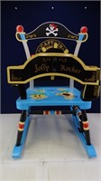 Children's Captain Treasure Map Rocker Chair