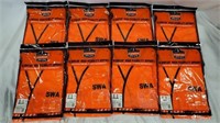 NEW High-Visibility Work Vests - 8pk 7E