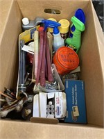 Box of real miscellaneous. Household chemicals,