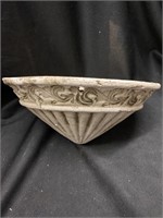 Greek style terra-cotta hanging planter with