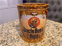 1983 uncle Bens rice tin