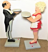 Wooden Maid & Butler Stands