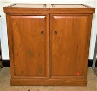Teak Flip Top Bar with Cabinet from Chang Mai