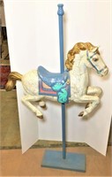 Carousel Horse on Stand