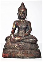 Bronze Colored Buddha Figure