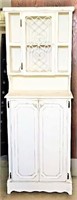 Shabby Painted Kitchen Cabinet