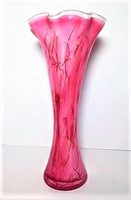 Graceful & Gorgeous Pink Parfait Canter Vase