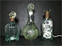 Glass Jars and Decanter - 3 PC