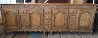 Baker Furniture Company Hand Carved Buffet