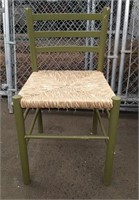 Olive Green Ladder Back Chair
