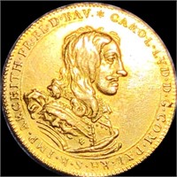1662 Pflaz-Electoral Gold Ducat UNCIRCULATED