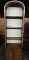 Brandt 2-Door 4 Shelf Bookcase 7'